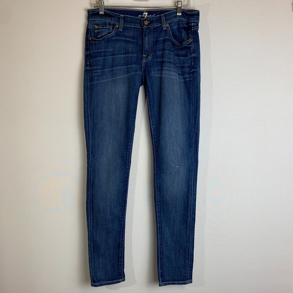 7 For All Mankind Denim - 7 For All Mankind Roxanne Denim Skinny Jeans 29